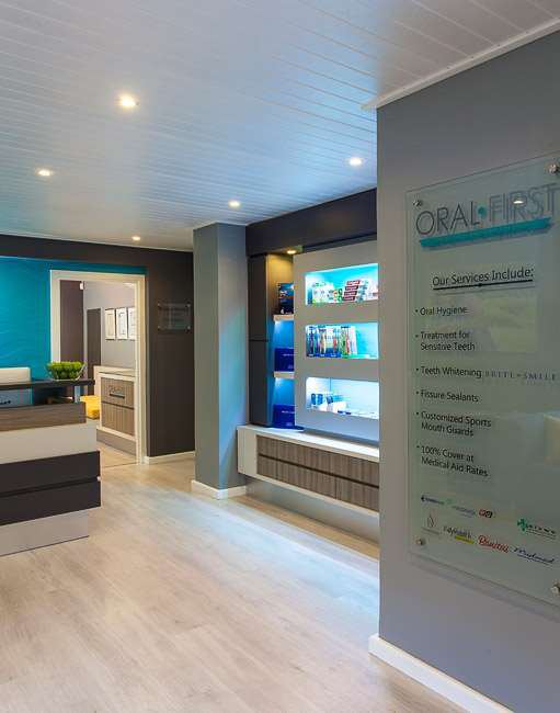 Oral First reception and waiting area